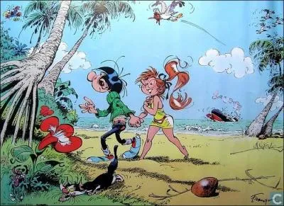 Qui est la fiancée de Gaston Lagaffe?