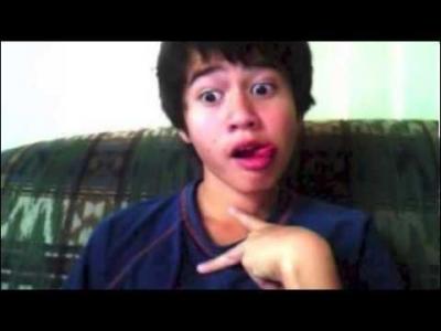 De quel star masculine était-il fan quand il était plus jeune ?