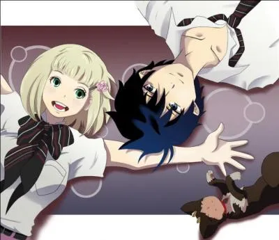 Shiemi a invité Rin à danser avec elle pendant le bal de l'académie.