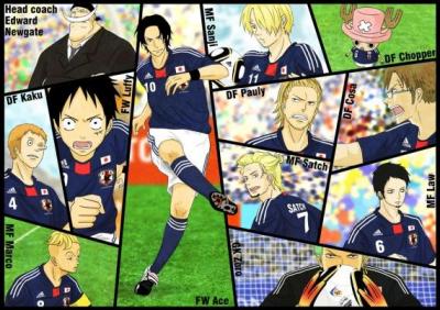 Plusieurs personnages de One Piece sont rentrés dans l'équipe nationale du Japon ! Mais qui est le capitaine de cette équipe ?