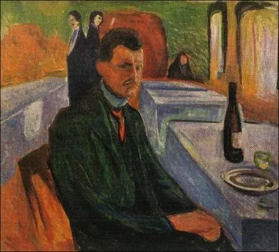 Qui a peint Autoportrait à la bouteille ?