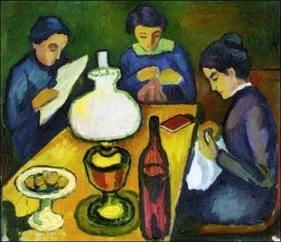 Qui a peint Trois femmes à table ?