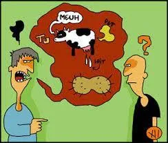 Attardez-vous un instant pour déchiffrer le rébus de l'image. La réponse obtenue vous permettra de sélectionner la proposition qui en est une expression synonyme :