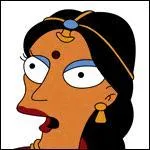 C'est la femme d'Apu. Elle est mère de 8 enfants !