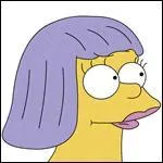 Cette femme est l'épouse du chef de la police Clancy Wiggum !