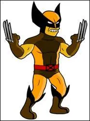 Celui-ci est l'un des personnages de "X-Men", il n'est jamais apparu dans "Les Simpson", même si on l'espère ! Mais qui est ce super-héros ?