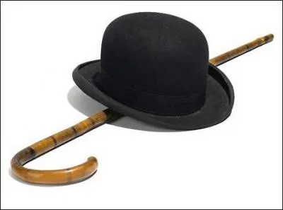 A quel film vous font penser cette canne et ce chapeau ?