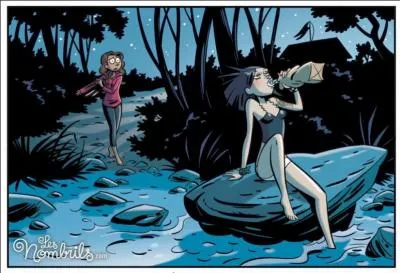 Qui sont les deux filles sur l'image ?