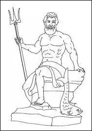 Qui est le frère de Zeus, seigneur de la mer, des océans et des cataclysmes naturels ?