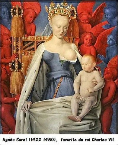 Agnès Sorel (1420-1450), surnommée "la Dame de Beauté" et favorite du roi Charles VII, appliquait tous les matins sur son visage un masque contenant de la cervelle de sanglier, de vers de terre et de bave d'escargot. Néanmoins au Moyen Âge, le maquillage, sous prétexte qu'il était diabolique, était interdit par l'Eglise toute puissante. Une seule couleur est tolérée, "le rouge de la pudeur ».