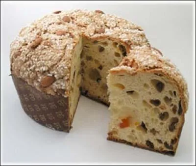 Quel gâteau brioché garni de raisins secs et de cédrat confit, est une spécialité milanaise ?