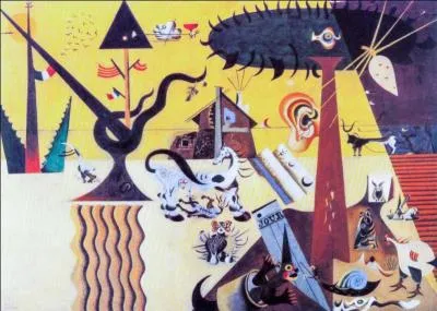 Est-ce Miro qui a peint Terre labourée ?