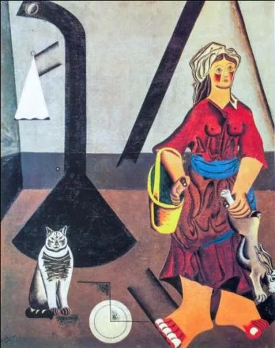 Est-ce Joan Miro qui a peint La fermière ?