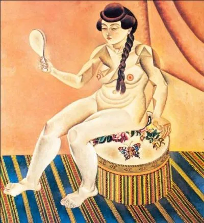 Est-ce Miro qui a peint Nu au miroir ?