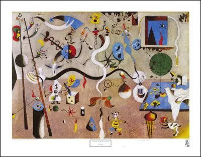 Est-ce Miro qui a peint Le carnaval des Arlequins ?