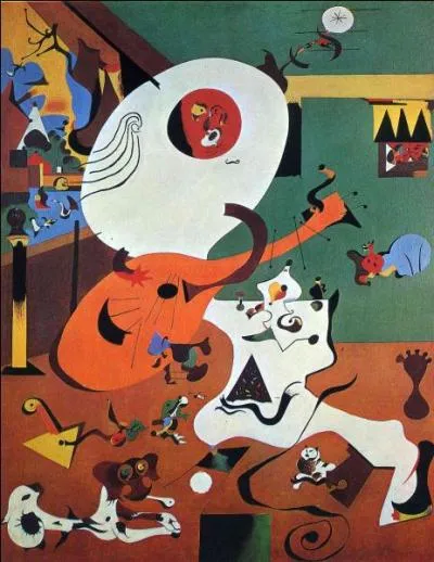 Est-ce Miro qui a peint Intérieur hollandais ?