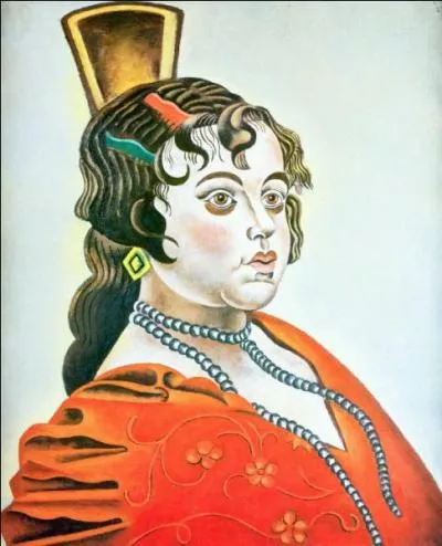 Est-ce Miro qui a peint La danseuse espagnole ?