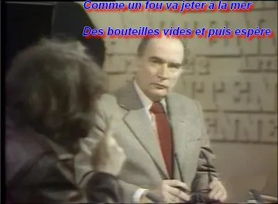 Qui est en colère le 19 mars 1980 sur le plateau de télévision ?