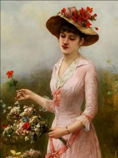 Qui a peint cette femme en rose ?