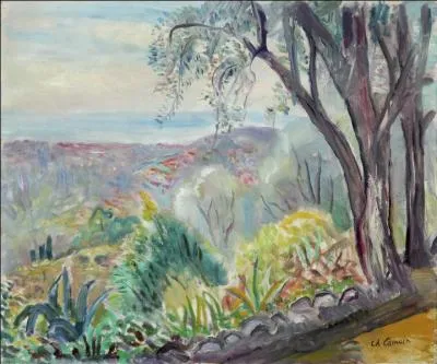 Qui a peint Vue sur Nice ?