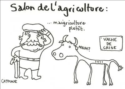 Août sans pluie fait ... la vache.