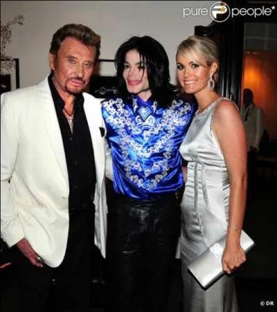 En quelle année Michael Jackson a connu Johnny Hallyday ?