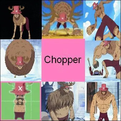 Qui sont les trois premiers personnages de "Chopper" ?