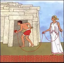 J'ai aidé Thésée à sortir du labyrinthe du Minotaure grâce à un fil... Qui suis-je ?
