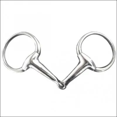 Cette embouchure simple, plutt douce en gnral ne prsente aucun risque de pincement des commissures. Comme les anneaux ne coulissent pas, l'action de la main est ainsi rendue plus directe. De quel mors s'agit-il ?