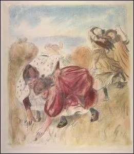 Qui a peint  Enfants jouant  la balle  ?