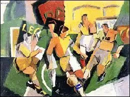 Qui a peint  Les footballeurs  ?