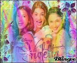 Dans la série "Violetta", quelles sont ses 2 meilleures amies ?