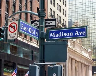 Un écriteau au coeur de New-York qui va donner une idée de prénom un peu plus simple...