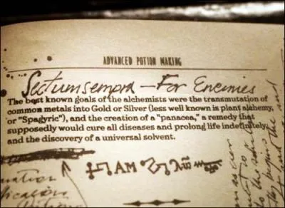 O l'on dcouvre qu'un fana de la dfense contre les forces du mal peut tre un fana de potions, et qu'un nul en potions peut devenir un gnie de la chose...