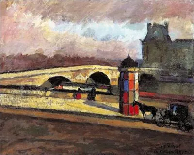 Qui a peint Le Pont royal à Paris ?