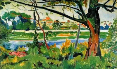 Qui a peint Bords de la rivire  Chatou ?