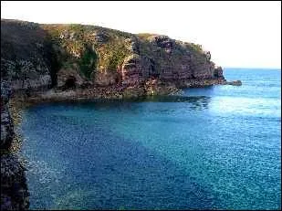 Le cap Fréhel constitue une réserve ornithologique le long de la Côte d'Émeraude, en Bretagne. C'est l'un des sites naturels les plus connus des ...
