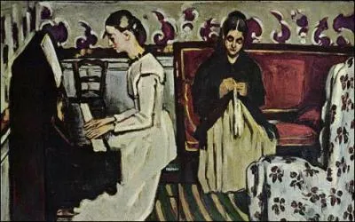 N'oublions pas que Cézanne avait le goût de la musique : Comment avait-il intitulé cette toile représentant une jeune femme au piano ?