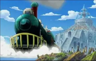 Comment s'appelle le train des mers que son maître Tom a construit ?