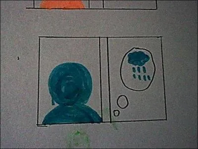 Lorsque ce symbole s'affiche sur la fenêtre d'un habitant, c'est qu'il...