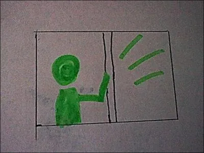 Lorsque ce symbole s'affiche sur la fenêtre d'un habitant, c'est qu'il...