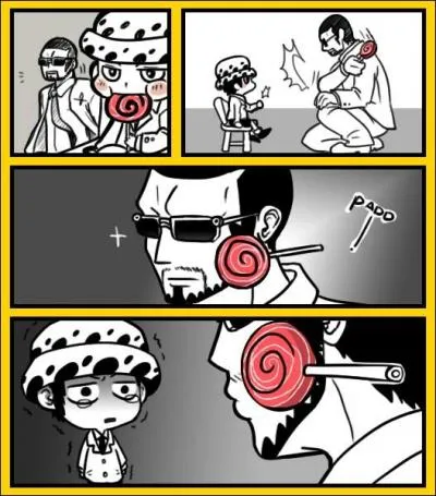 Mais où est passée la sucette de mini-Law ?