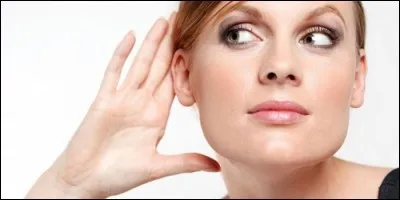 La partie du corps qui sert à entendre s'appelle :