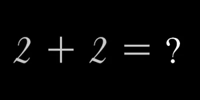 Quel est le résultat de cette addition : "2+2"