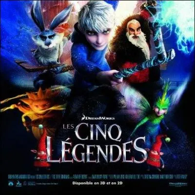 « Les Cinq légendes » est un film d'animation en 3D de Peter Ramsey (2012). Quel était son titre au Québec ?