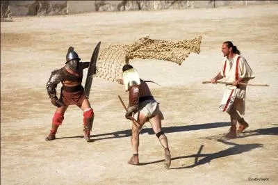 Il existe un animal qui utilise un filet pour attraper ses proies, tout comme le gladiateur rétiaire le faisait !