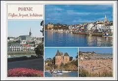 Je vous envoie une carte postale de Pornic. Connue notamment pour son château et son vieux port, cette ville se situe en région ...