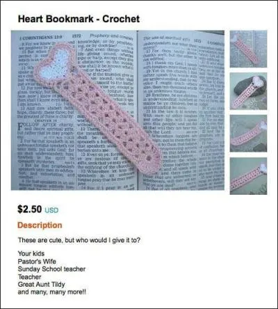 Ce drôle d'objet est de fabrication artisanale, au crochet, et il est à vendre (en différentes couleurs) sur internet. Bien qu'il soit drôlatiquement graveleux, c'est en fait... ?