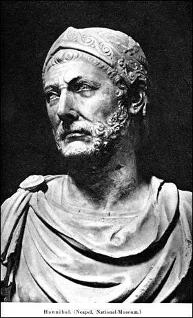 Un peu d'histoire : Parmi ces cinq propositions lesquelles ou laquelle n'ont ou n'a rien à voir avec Hannibal Barca ?