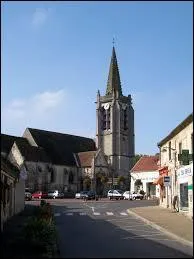Voici l'église Saint-Honoré de la commune Isarienne de Verneuil-en-Halatte. Elle se situe en région ...